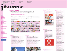 Tablet Screenshot of itemsmagazine.com